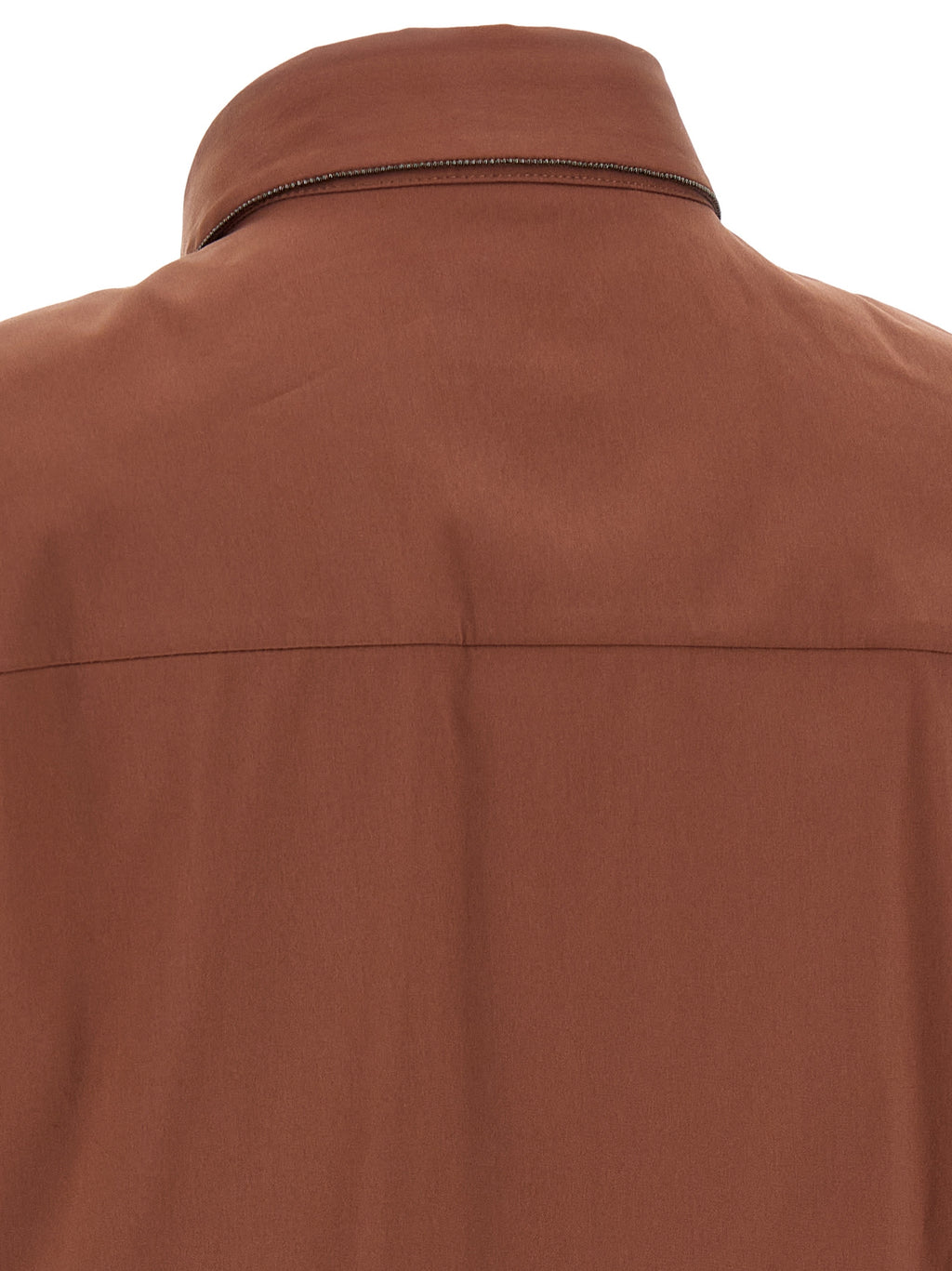 Brown Cotton Blouse
