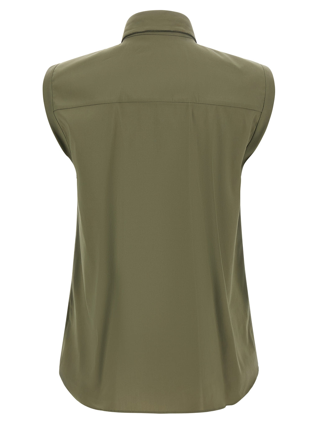 Bicolor Cotton Blouse