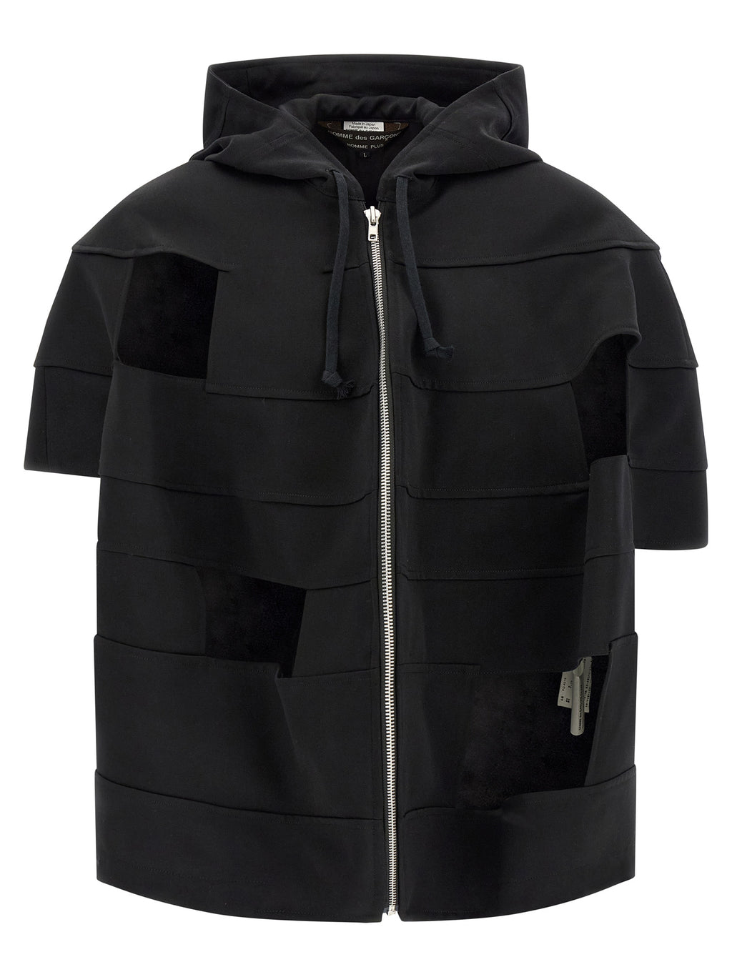 Black Wool Shell Jacket
