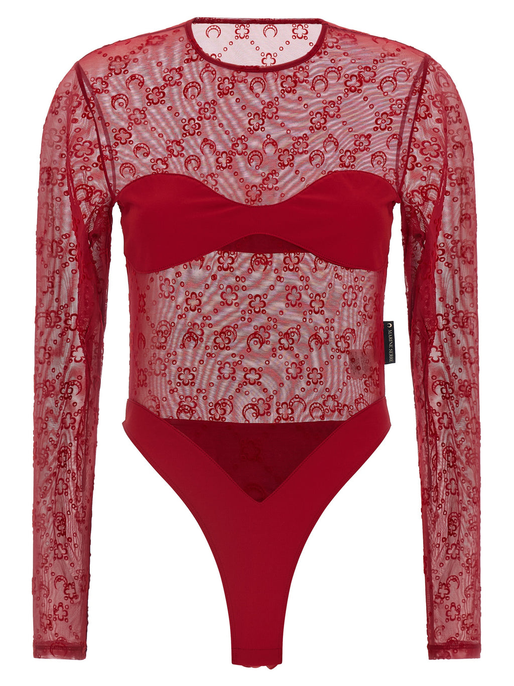 Multicolor Polyamide Bodysuit