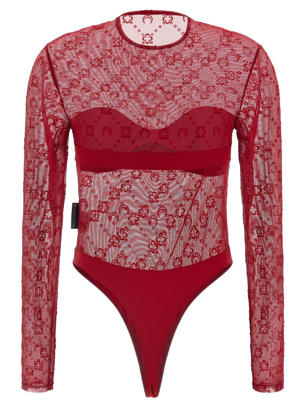 Multicolor Polyamide Bodysuit