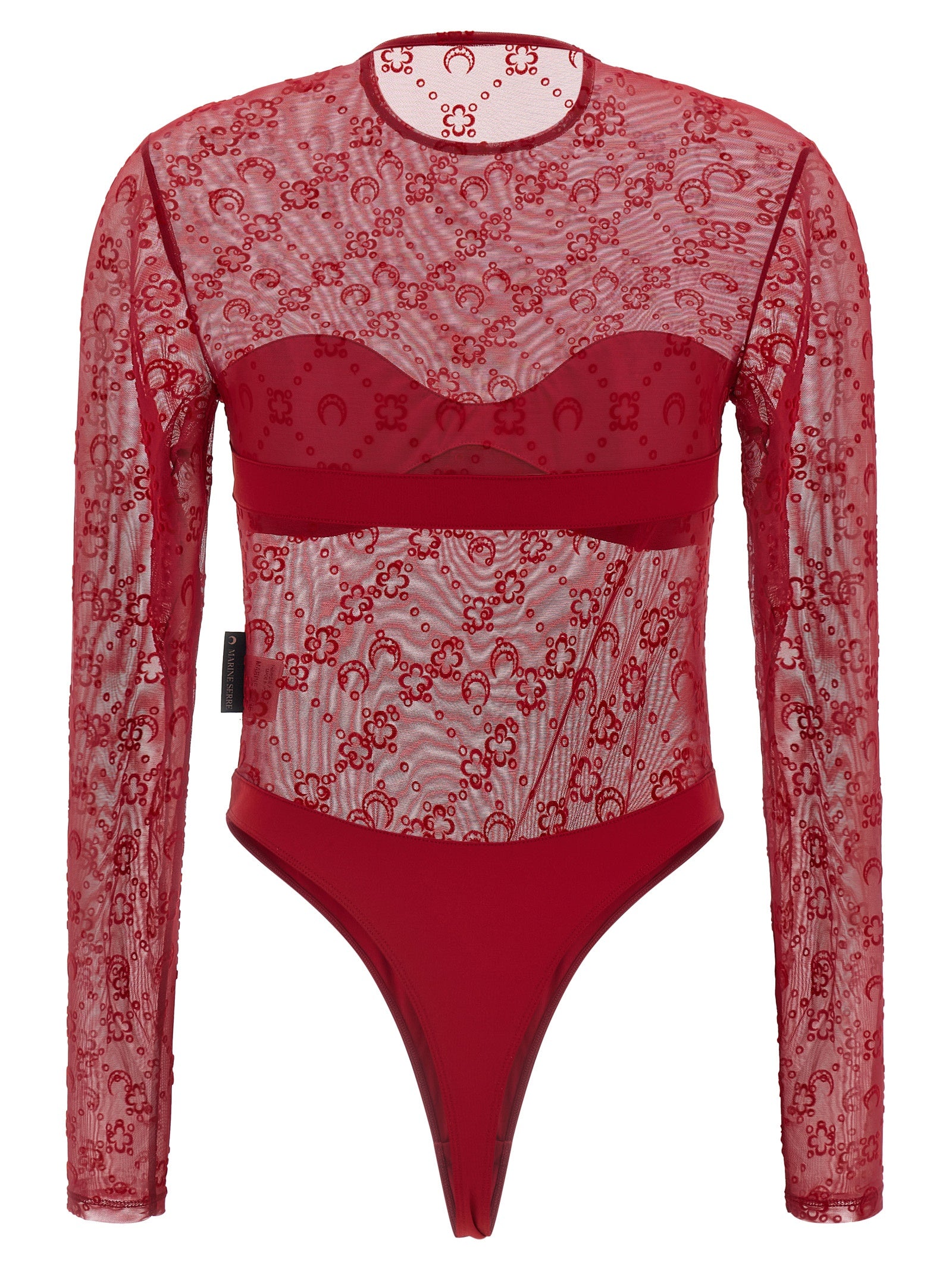 Multicolor Polyamide Bodysuit
