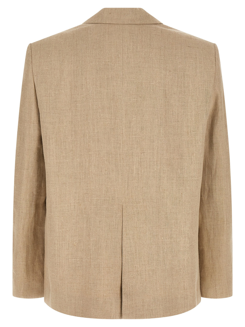 Beige Linen Blazer