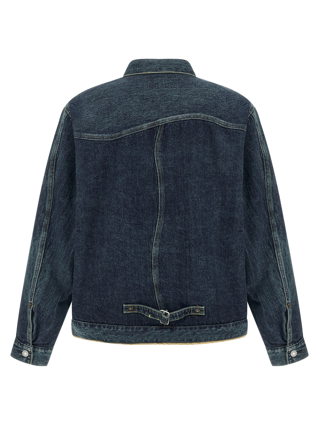 Blue Cotton Denim Jacket