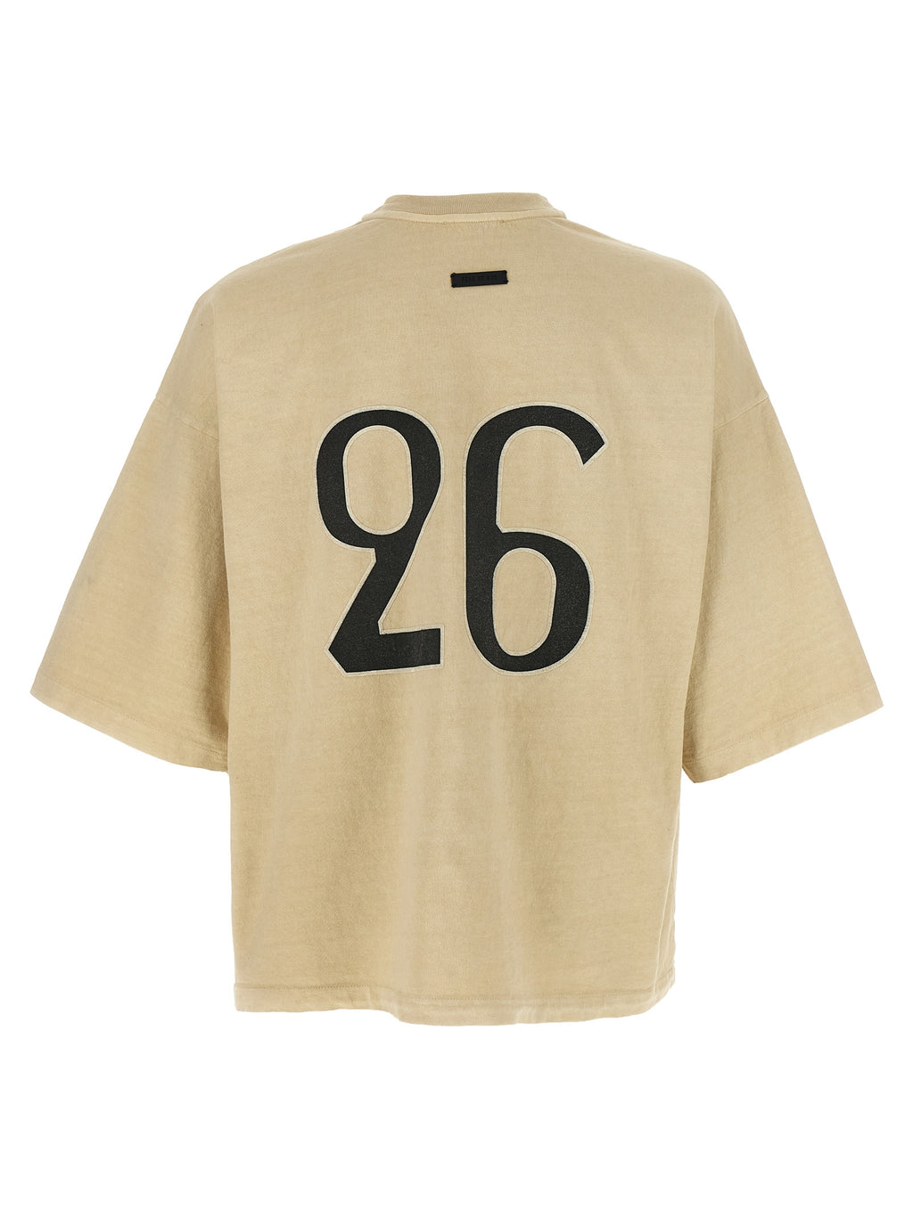 Beige Cotton T-Shirt