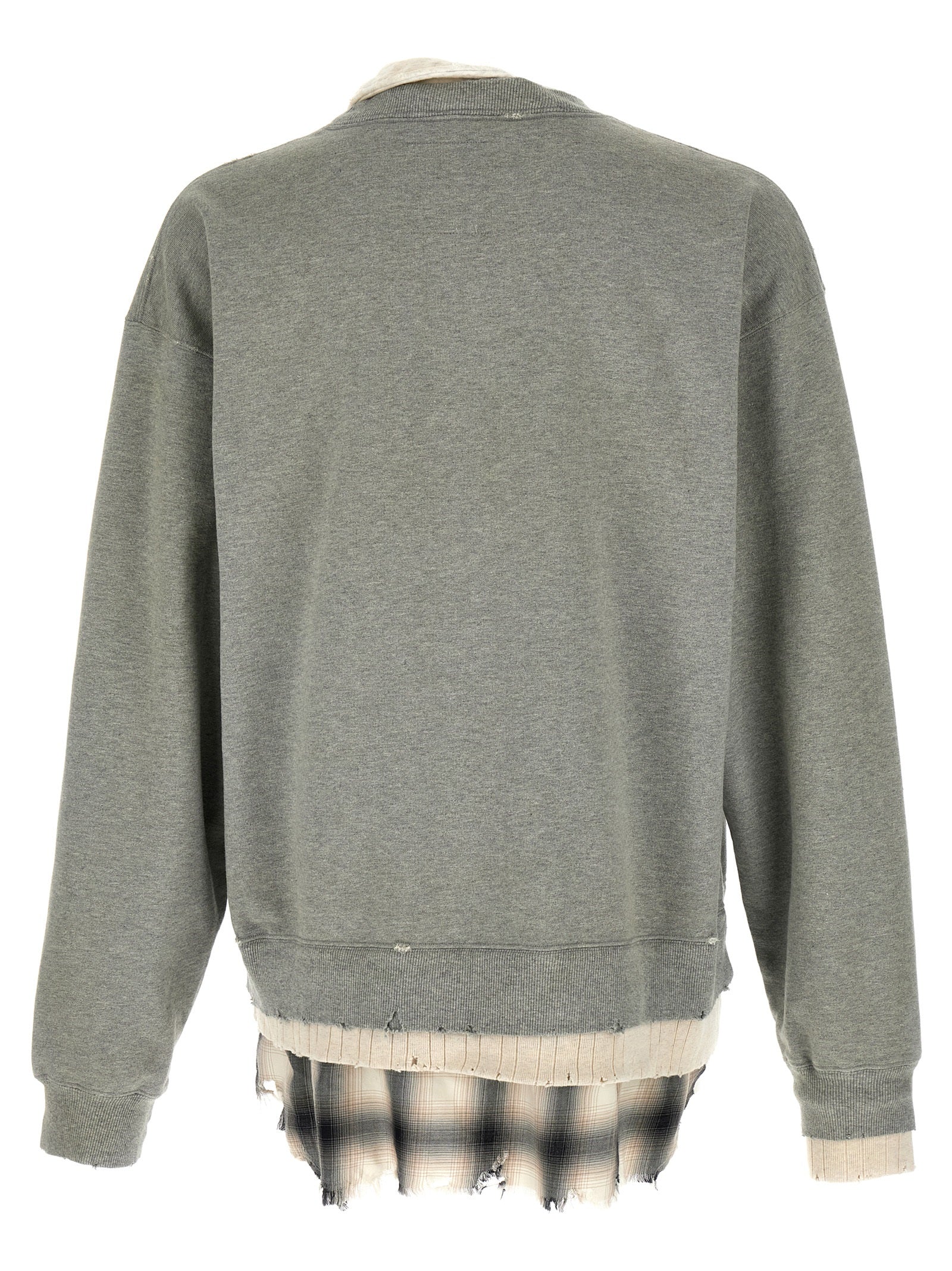 Gray Cotton Sweatshirt