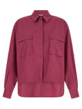 Fuchsia Cotton Blouse