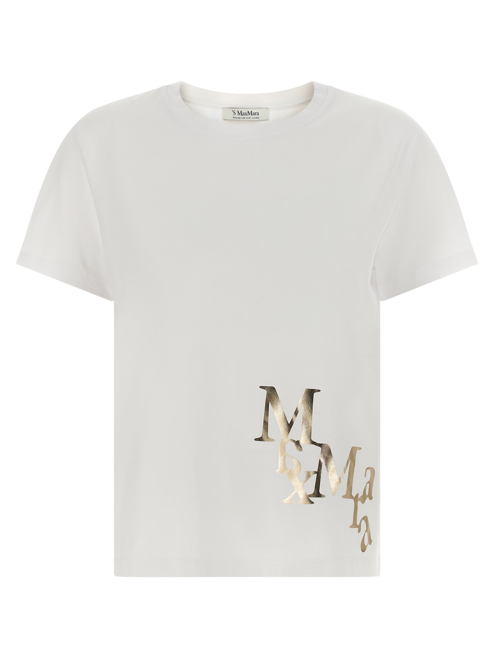 Gold Cotton T-Shirt