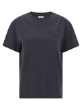 Blue Cotton T-Shirt