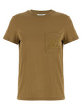 Brown Cotton T-Shirt