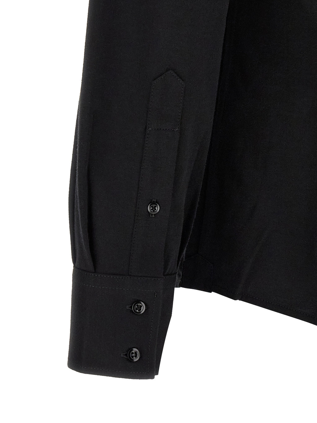 Black Cotton Blouse