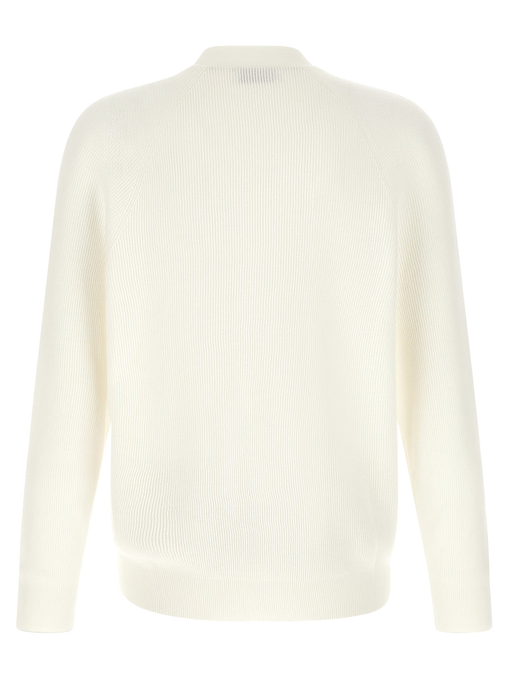 White Cotton Cardigan