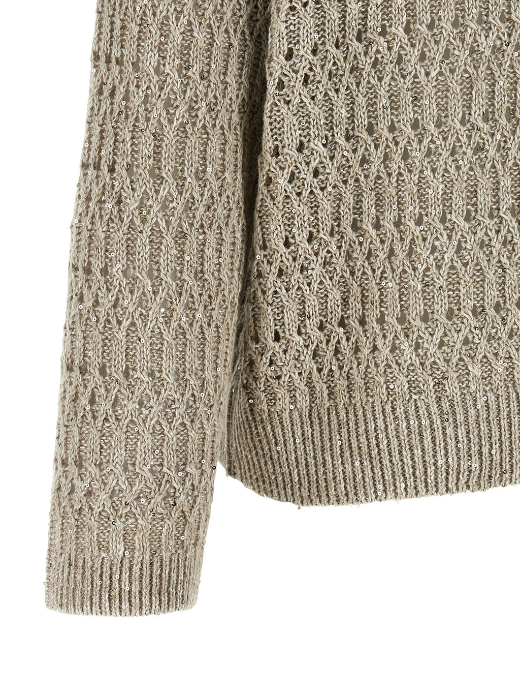 Beige Linen Cardigan