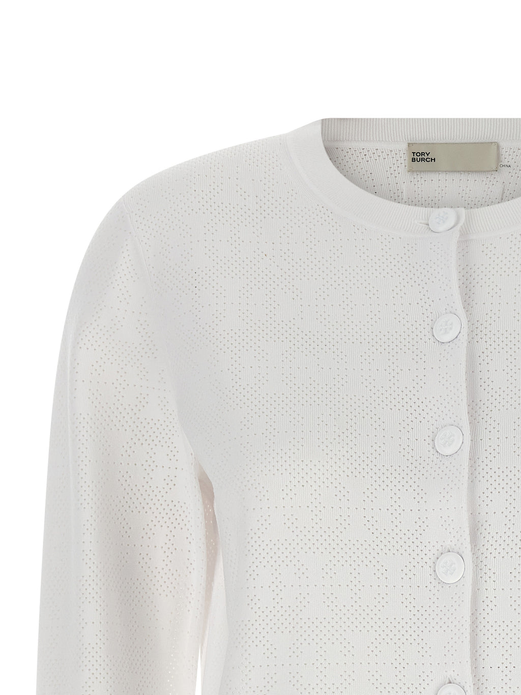 White Viscose Cardigan