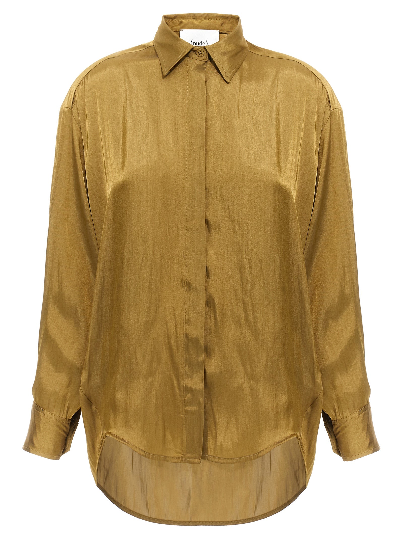 Gold Polyester Blouse