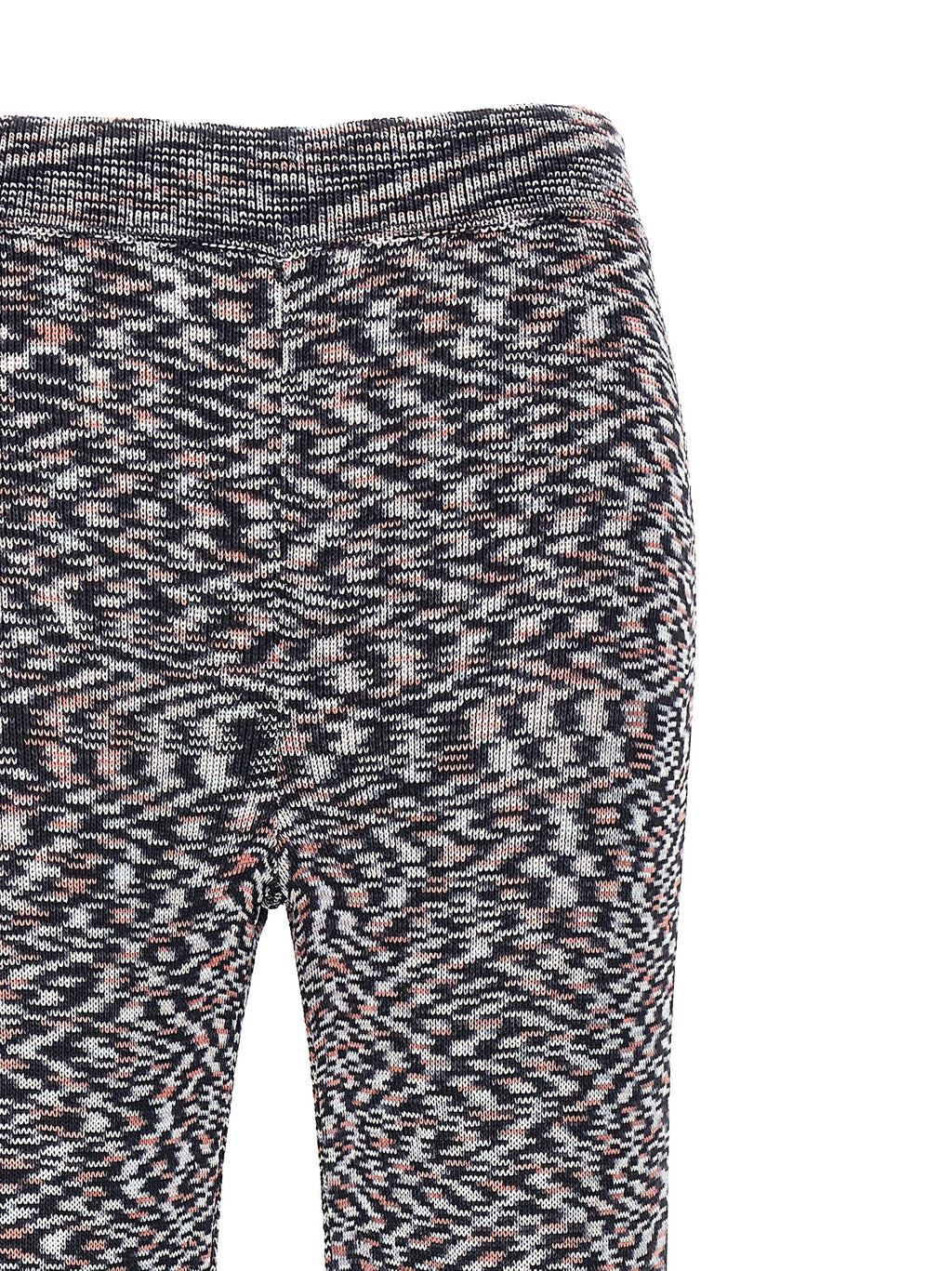 Multicolor Viscose Flared Pants