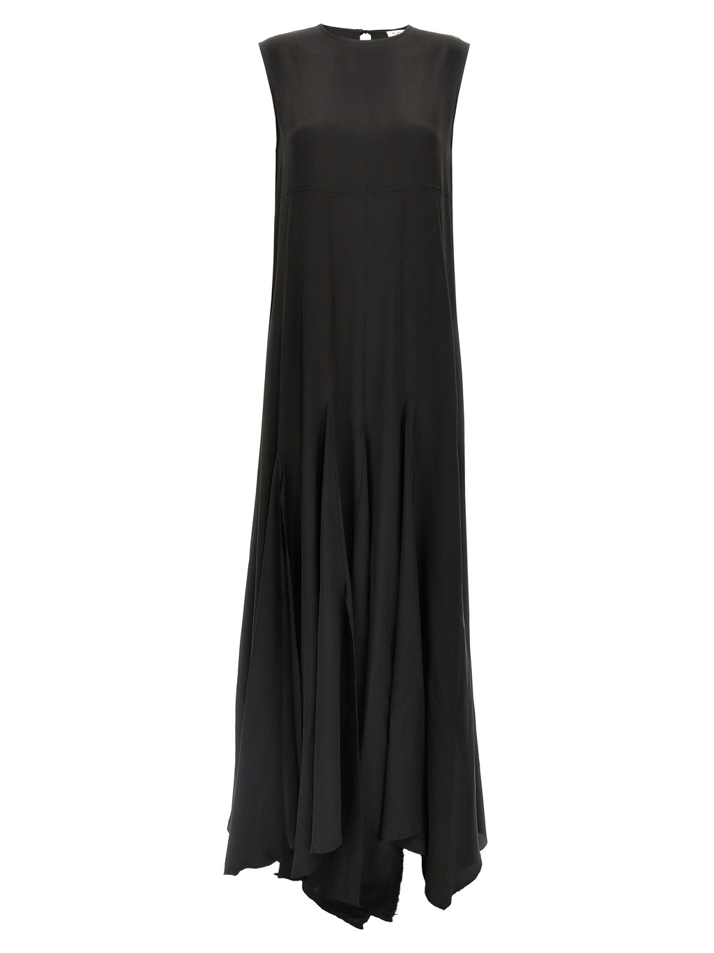 Black Silk Long Dress