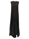 Black Silk Long Dress