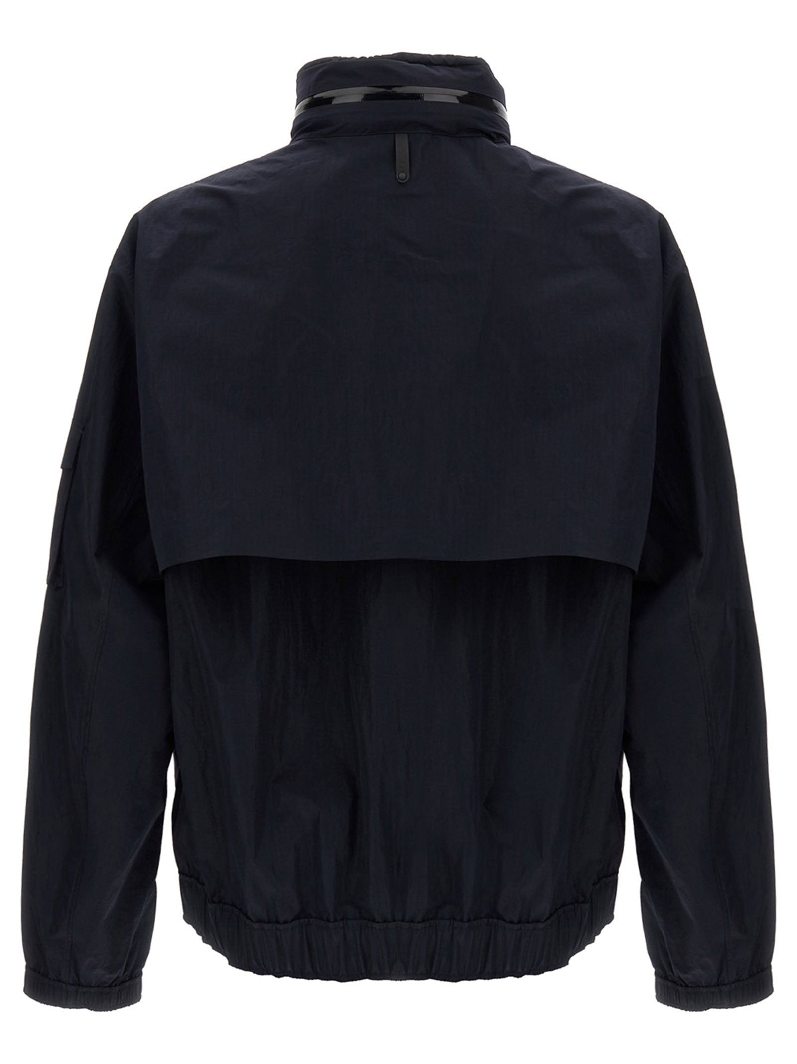 Blue Polyamide Shell Jacket