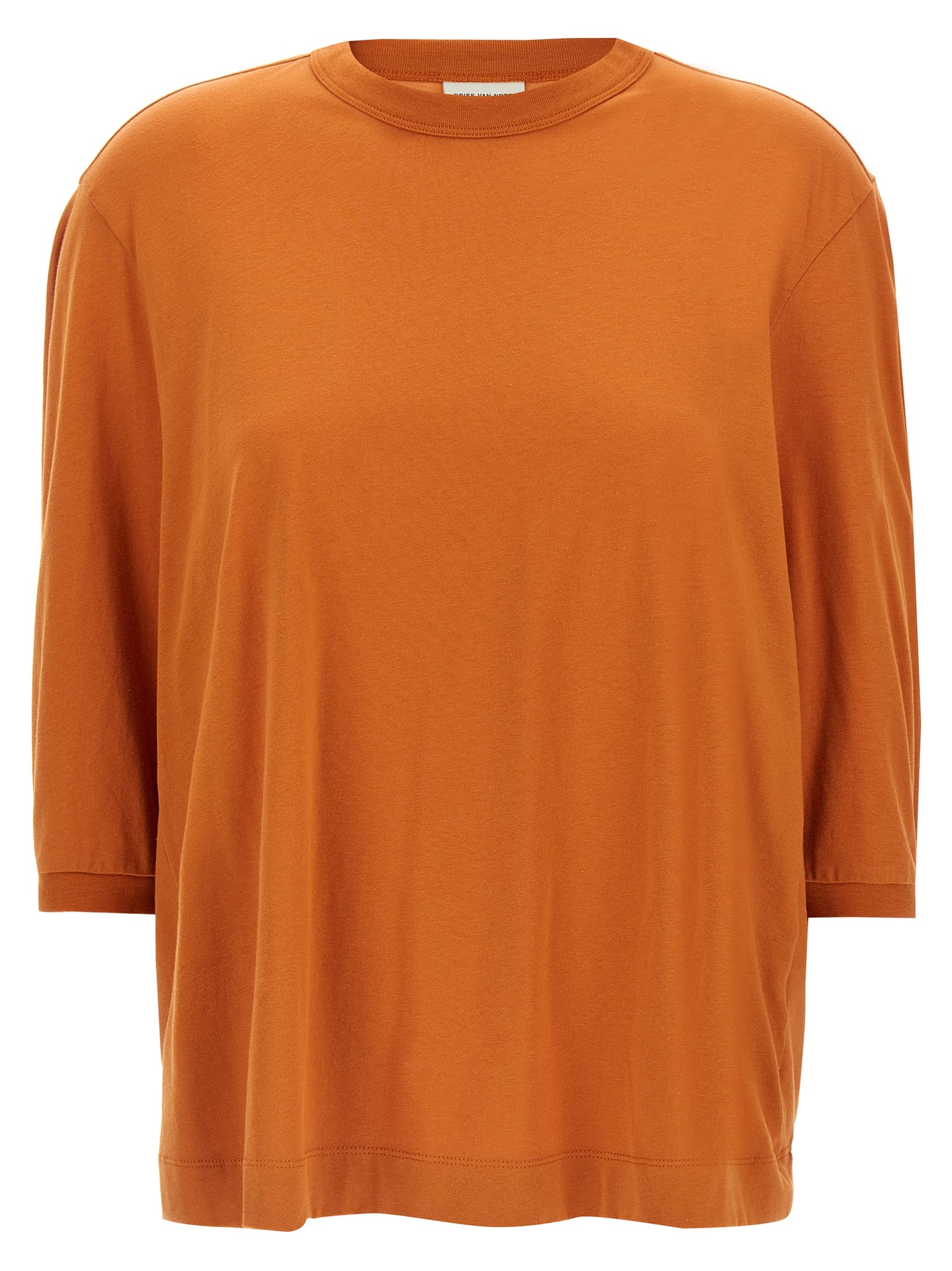 Orange Cotton T-Shirt