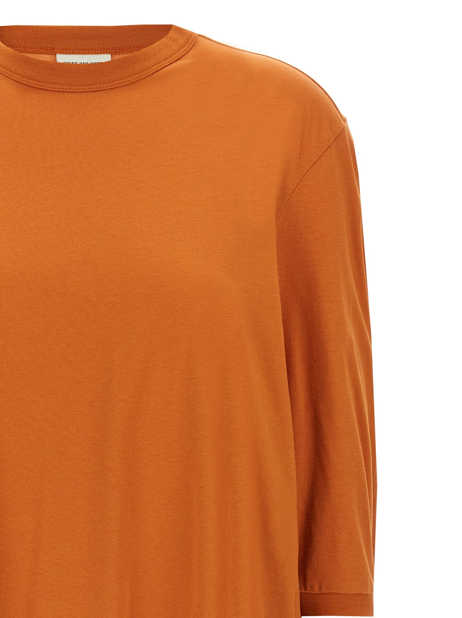 Orange Cotton T-Shirt