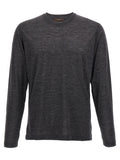Gray Virgin Wool Sportswear