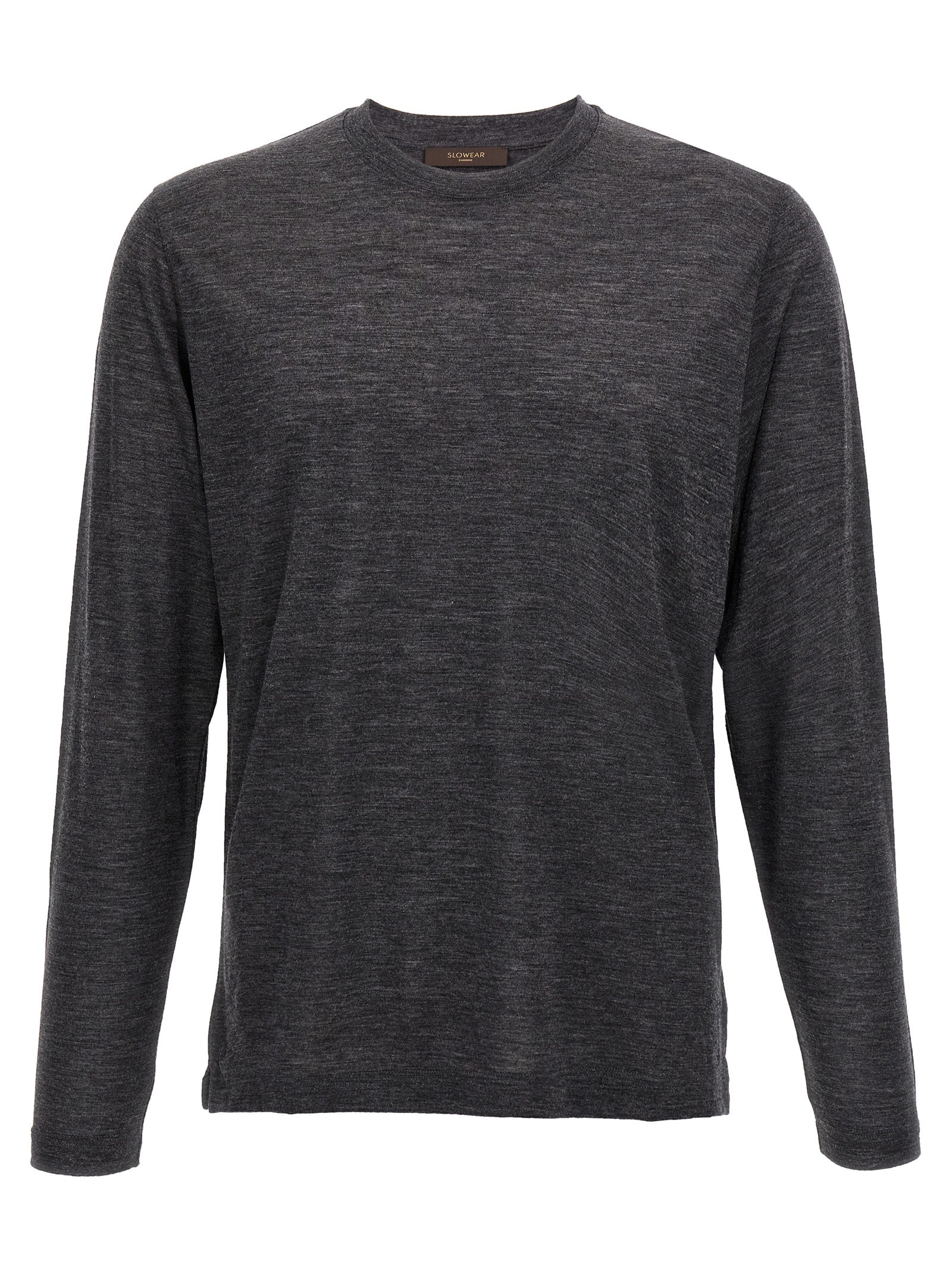 Gray Virgin Wool Sportswear