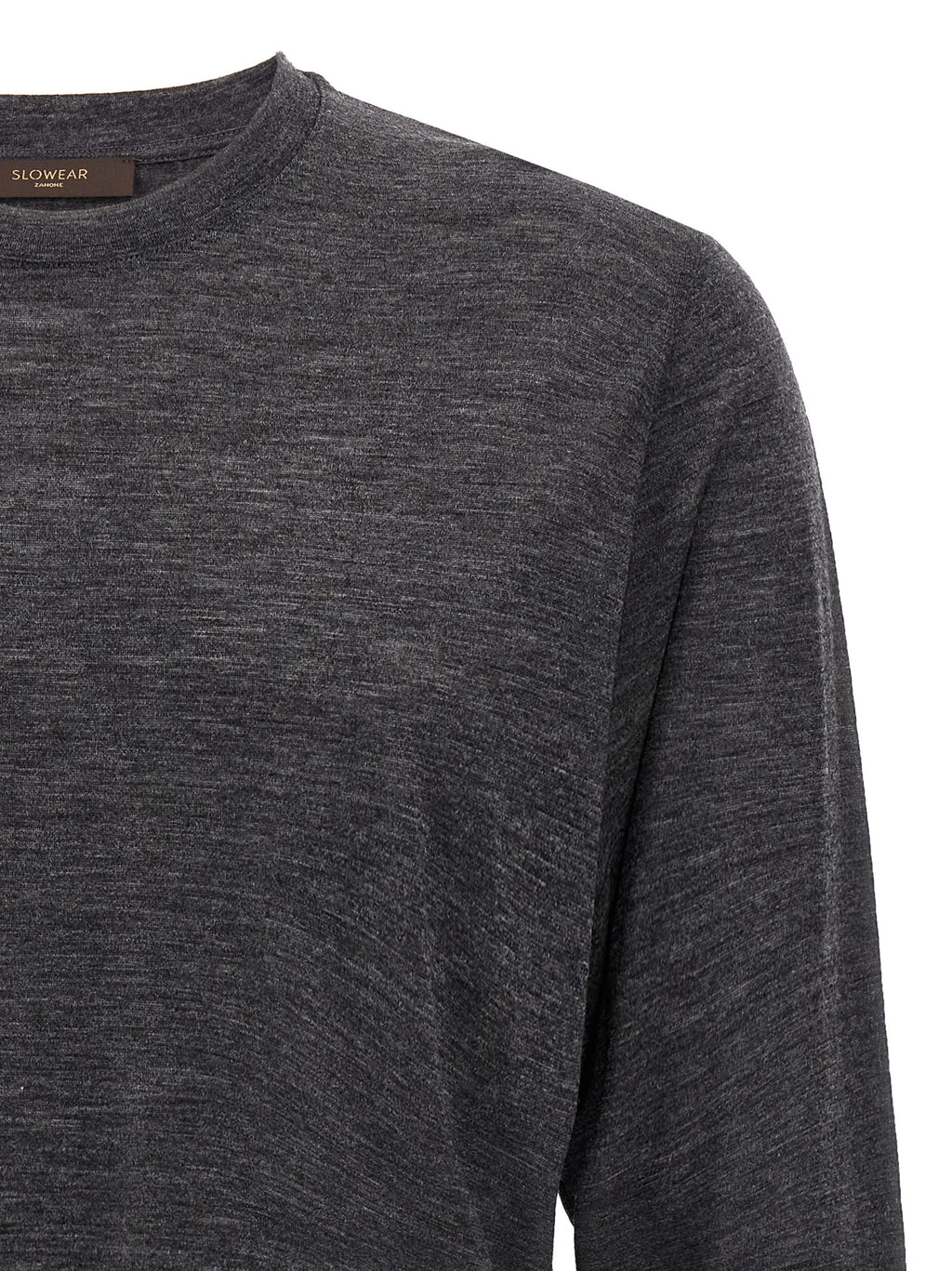 Gray Virgin Wool Sportswear