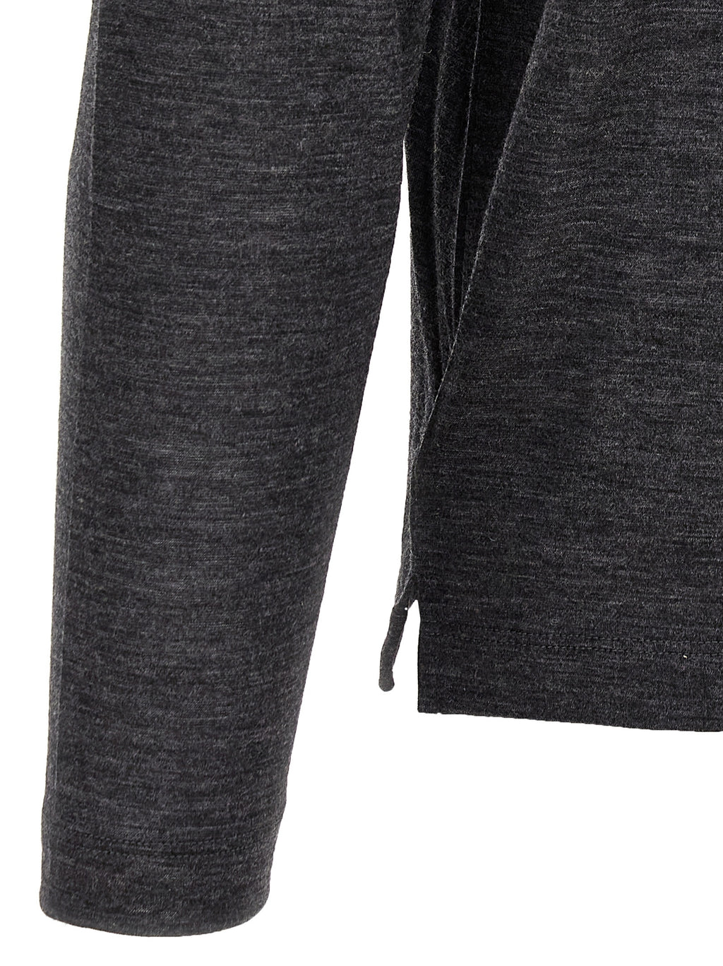 Gray Virgin Wool Sportswear
