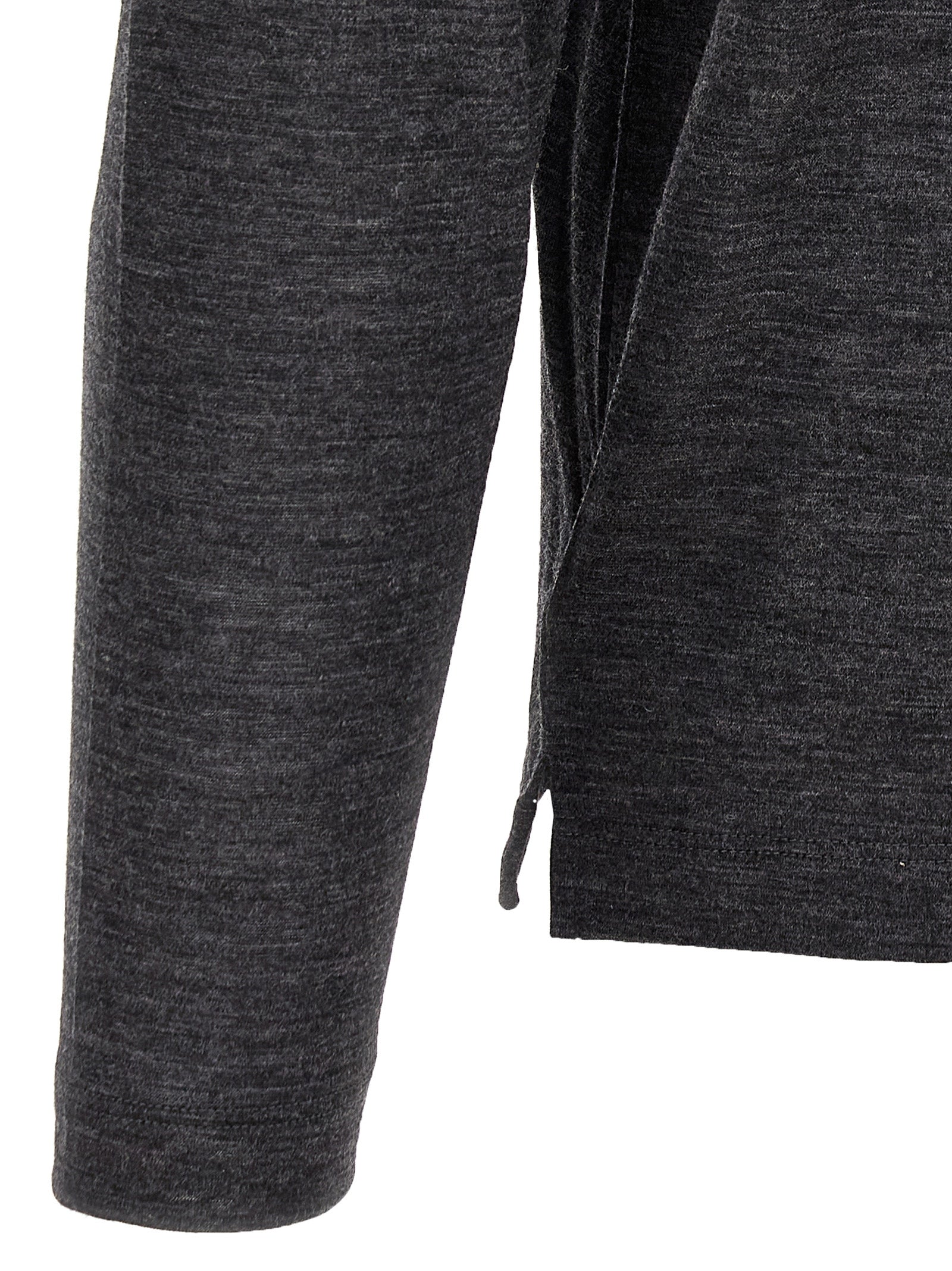 Gray Virgin Wool Sportswear
