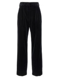 Black Cotton Dress Pants