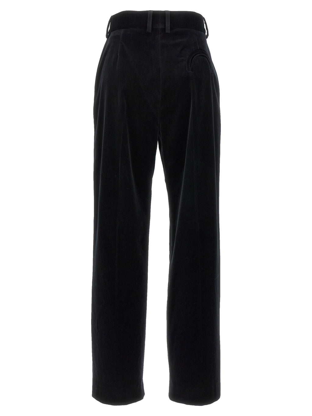 Black Cotton Dress Pants