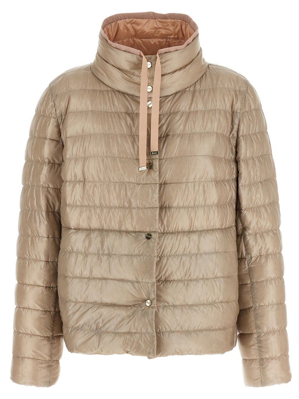 Multicolor Polyamide Full-Length Jacket