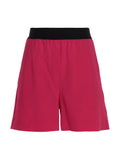 Fuchsia Virgin Wool Bermuda Shorts