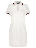 White Cotton Short Dress