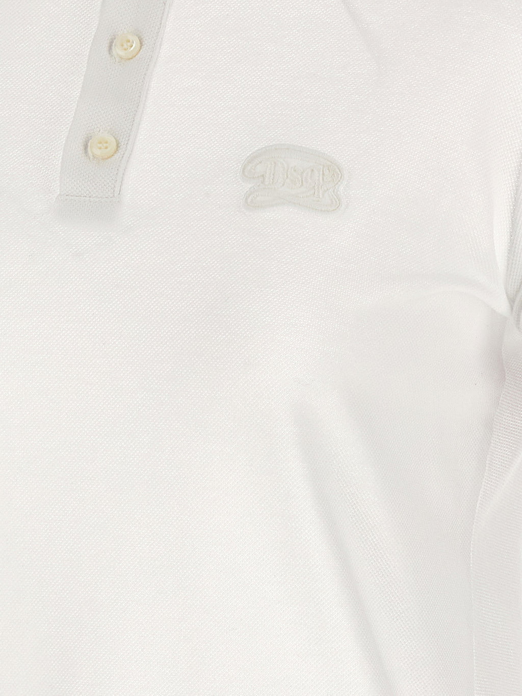 White Cotton Short Dress