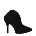 Black Leather Ankle Boots