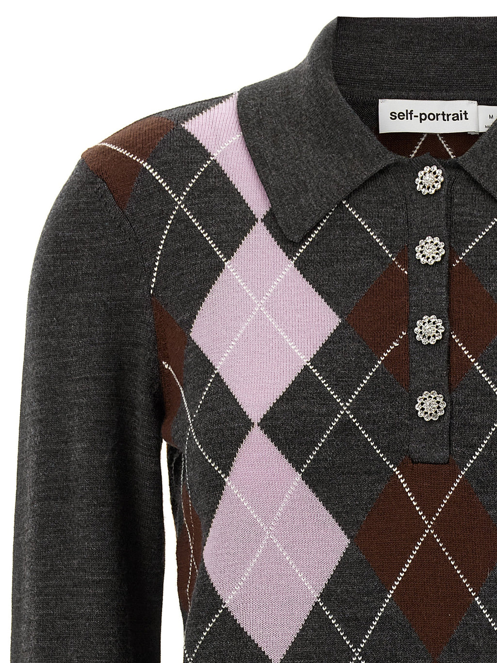 Gray Wool Cardigan