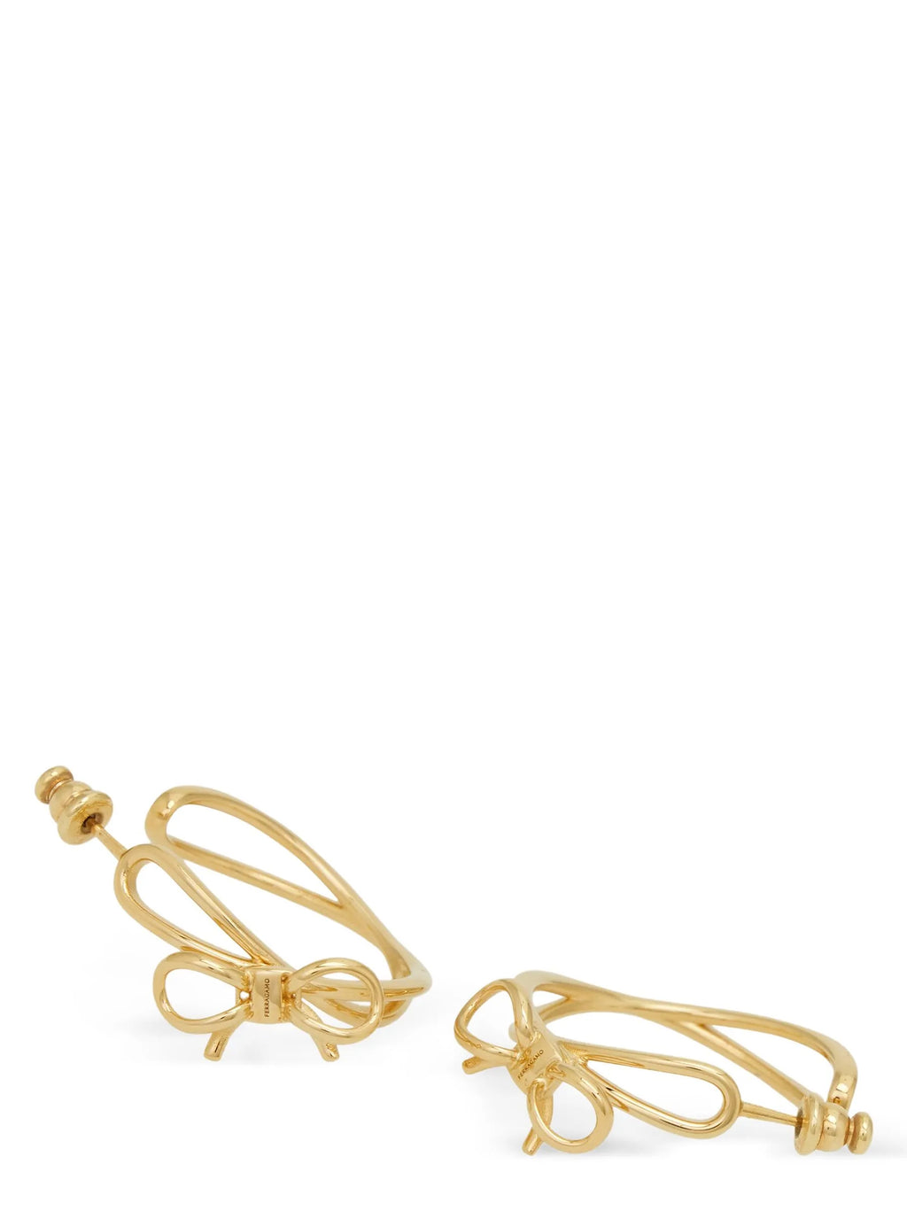 Gold Brass Earrings