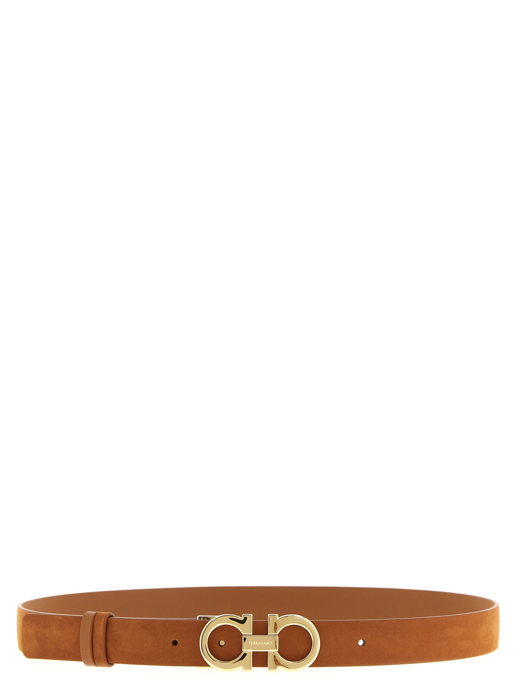 Brown Calfskin Regular Belt