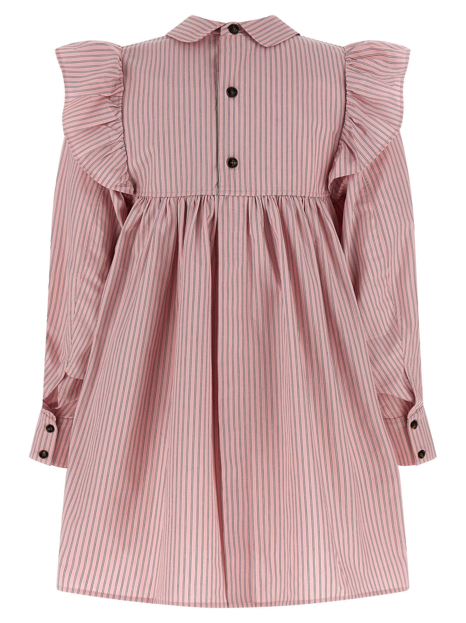 Multicolor Organic Cotton Short Dress