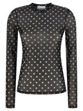 Black Polyester Sweatshirt