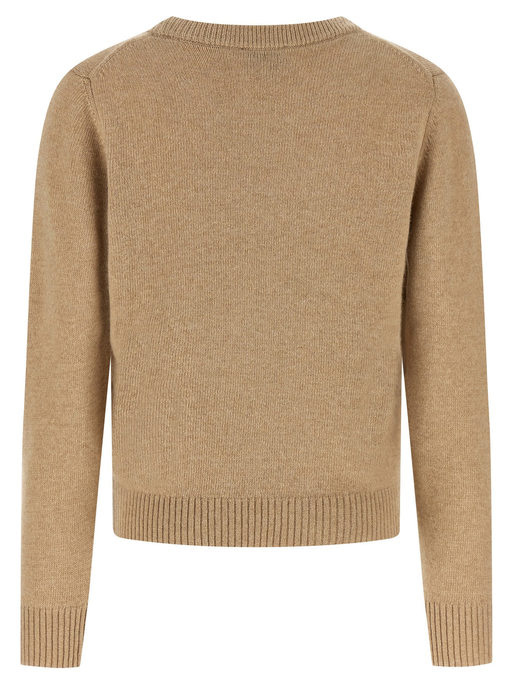 Beige Wool Cardigan