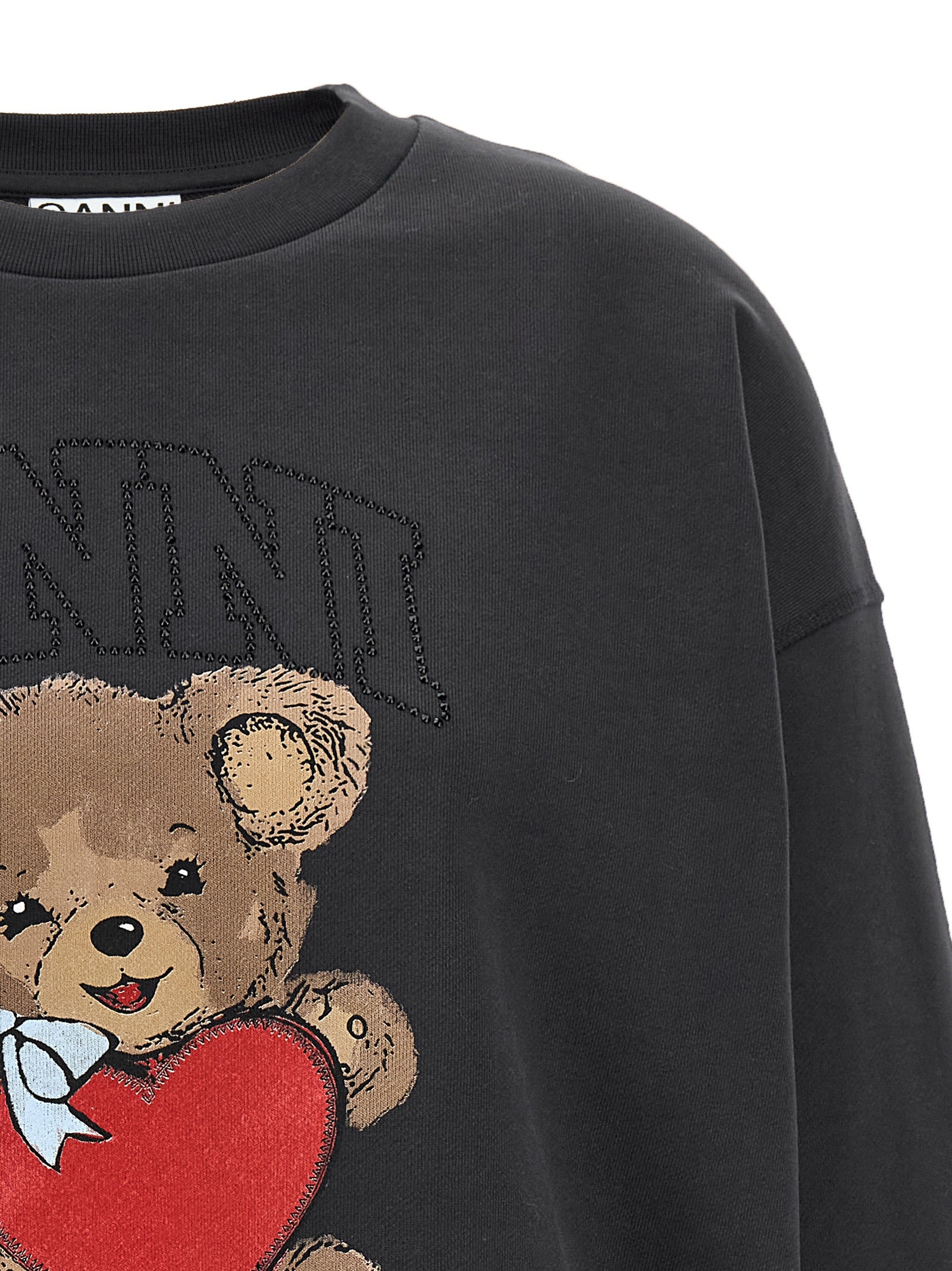 Black Organic Cotton Sweatshirt