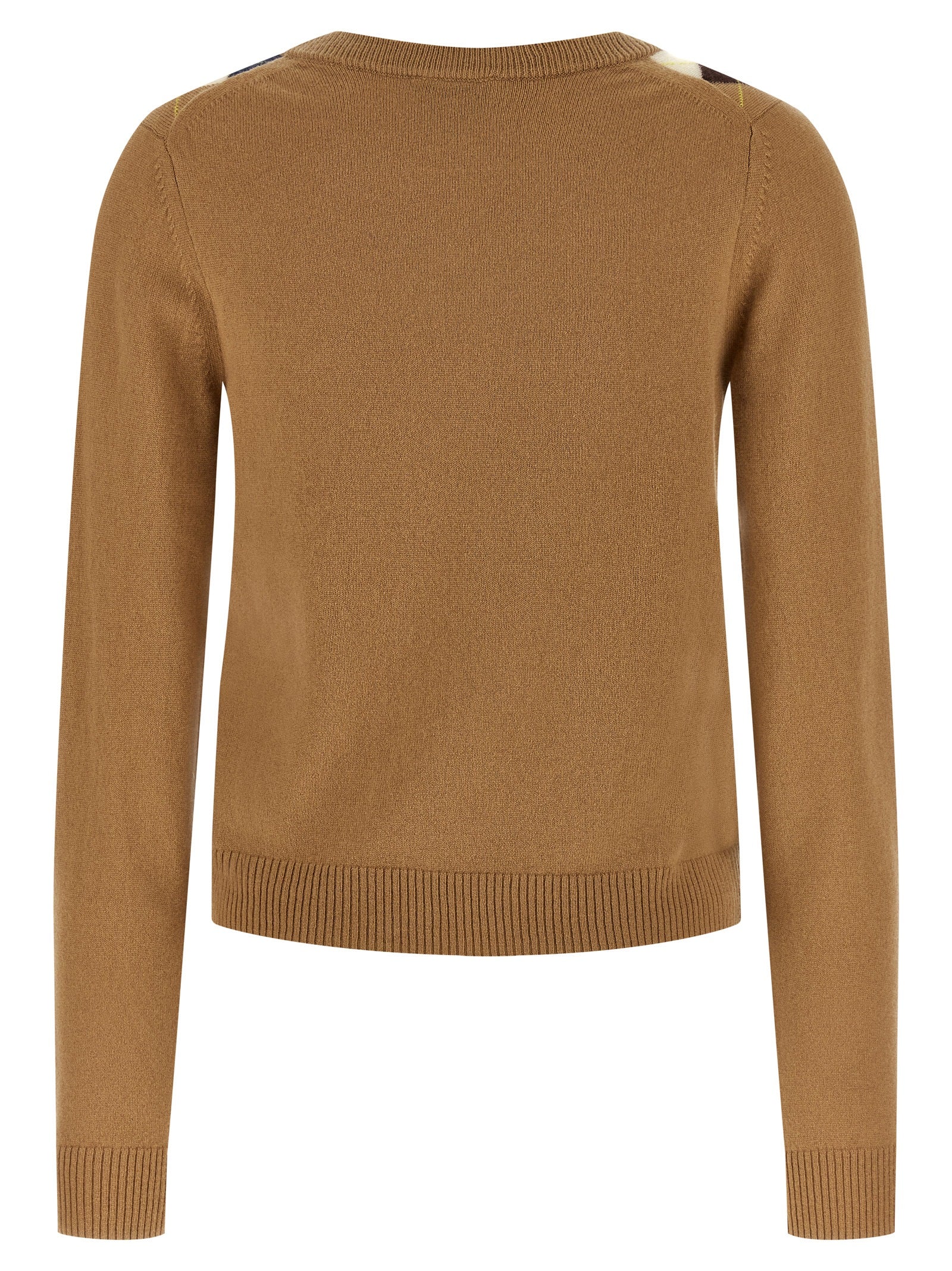 Beige Wool Cardigan