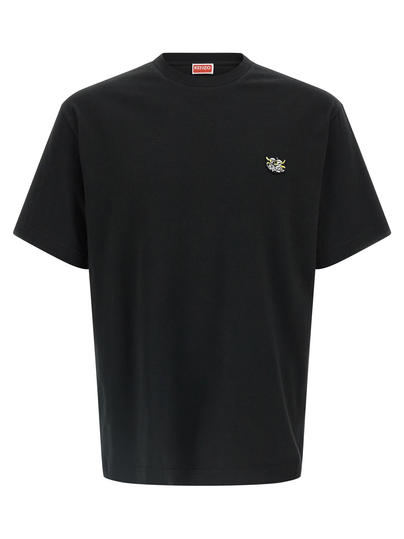 Black Cotton T-Shirt