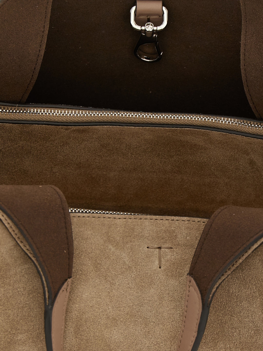 Beige Calfskin Handbag