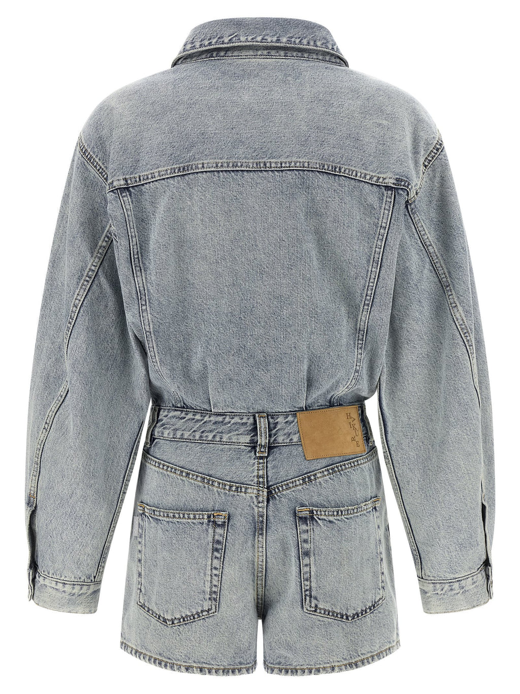 Gray Cotton Jumpsuit