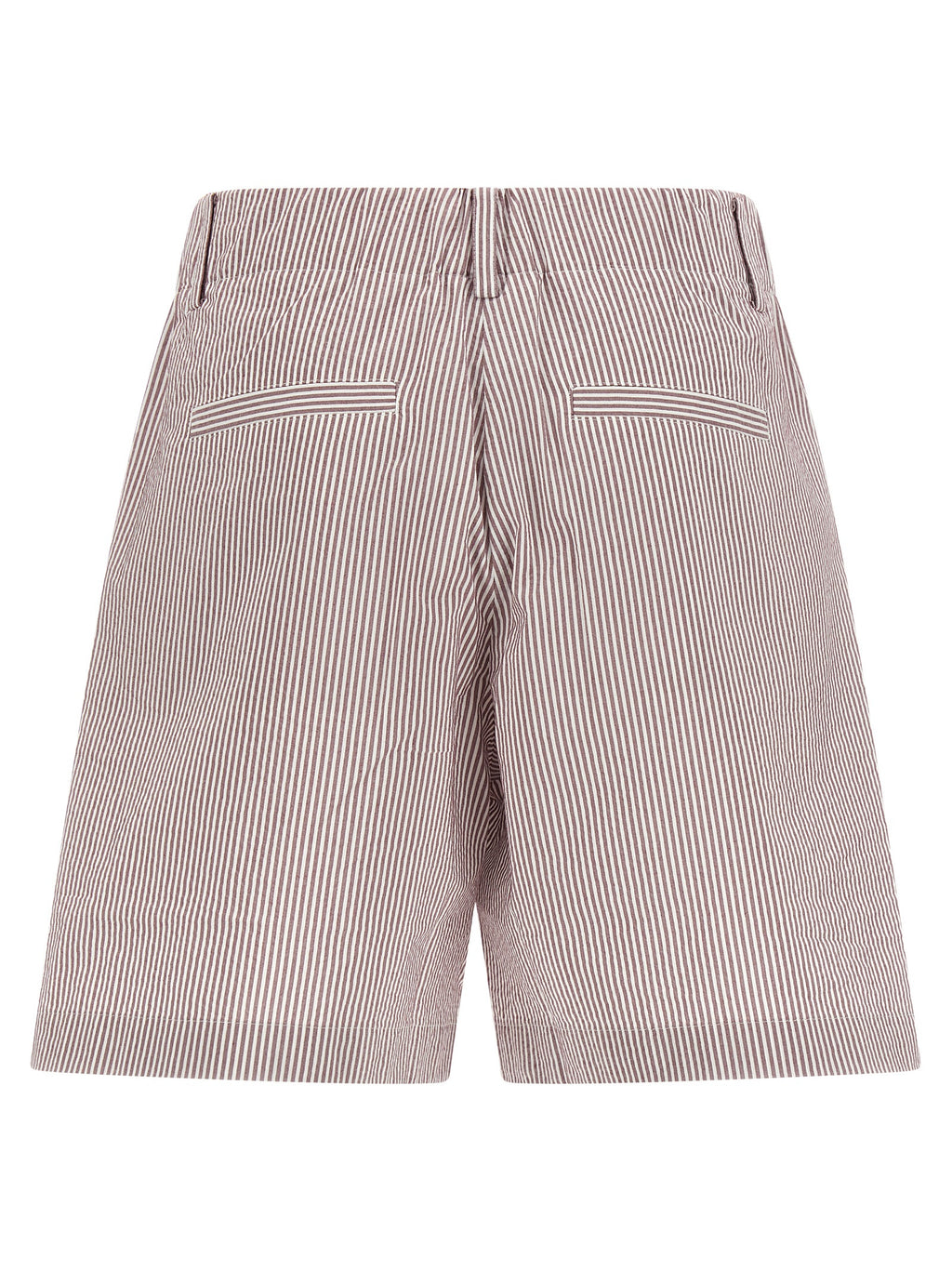 Multicolor Cotton Bermuda Shorts