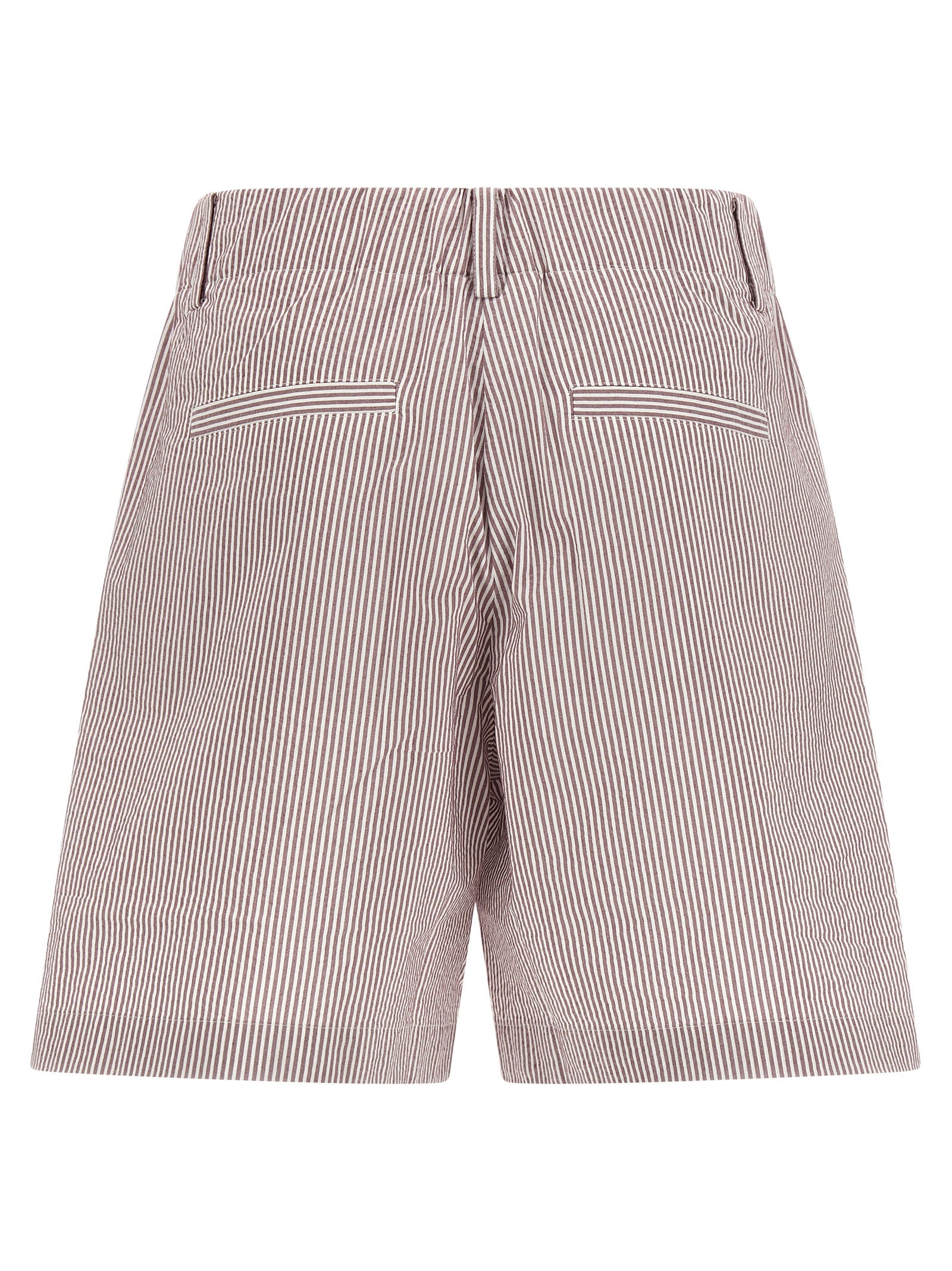 Multicolor Cotton Bermuda Shorts